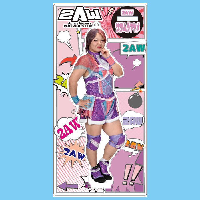 スタンドアクリルキーホルダー 笹村あやめ