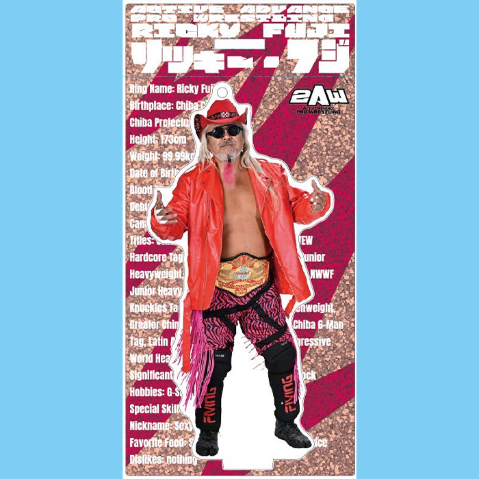 スタンドアクリルキーホルダー リッキー・フジ