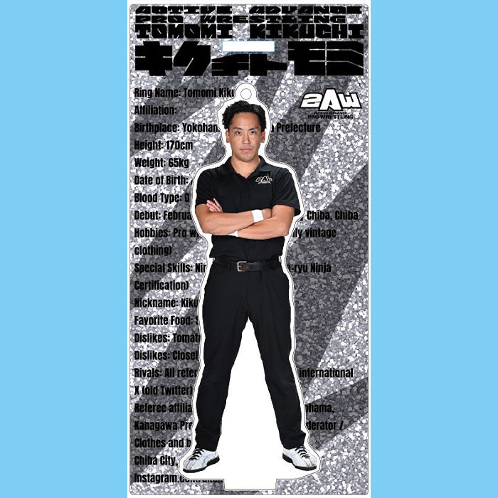 スタンドアクリルキーホルダー 菊池伴実