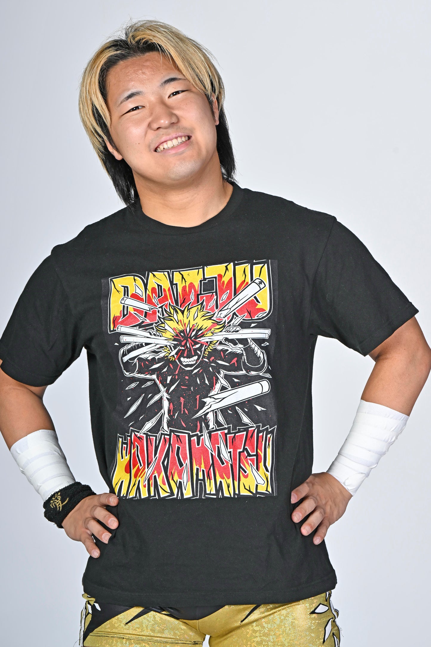 若松大樹　デスマッチTシャツ