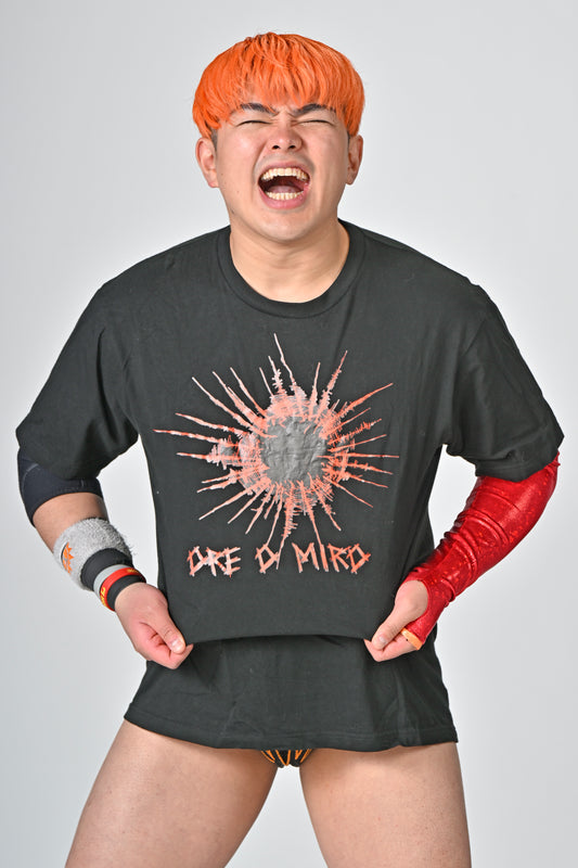 花見達也　ORE O MIRO Tシャツ