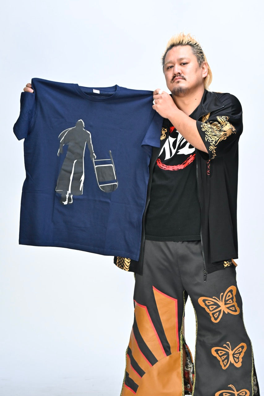 最上九　孤独なSilhouetteTシャツ