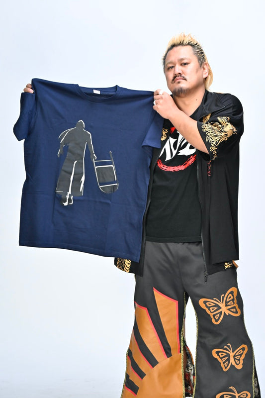 最上九　孤独なSilhouetteTシャツ