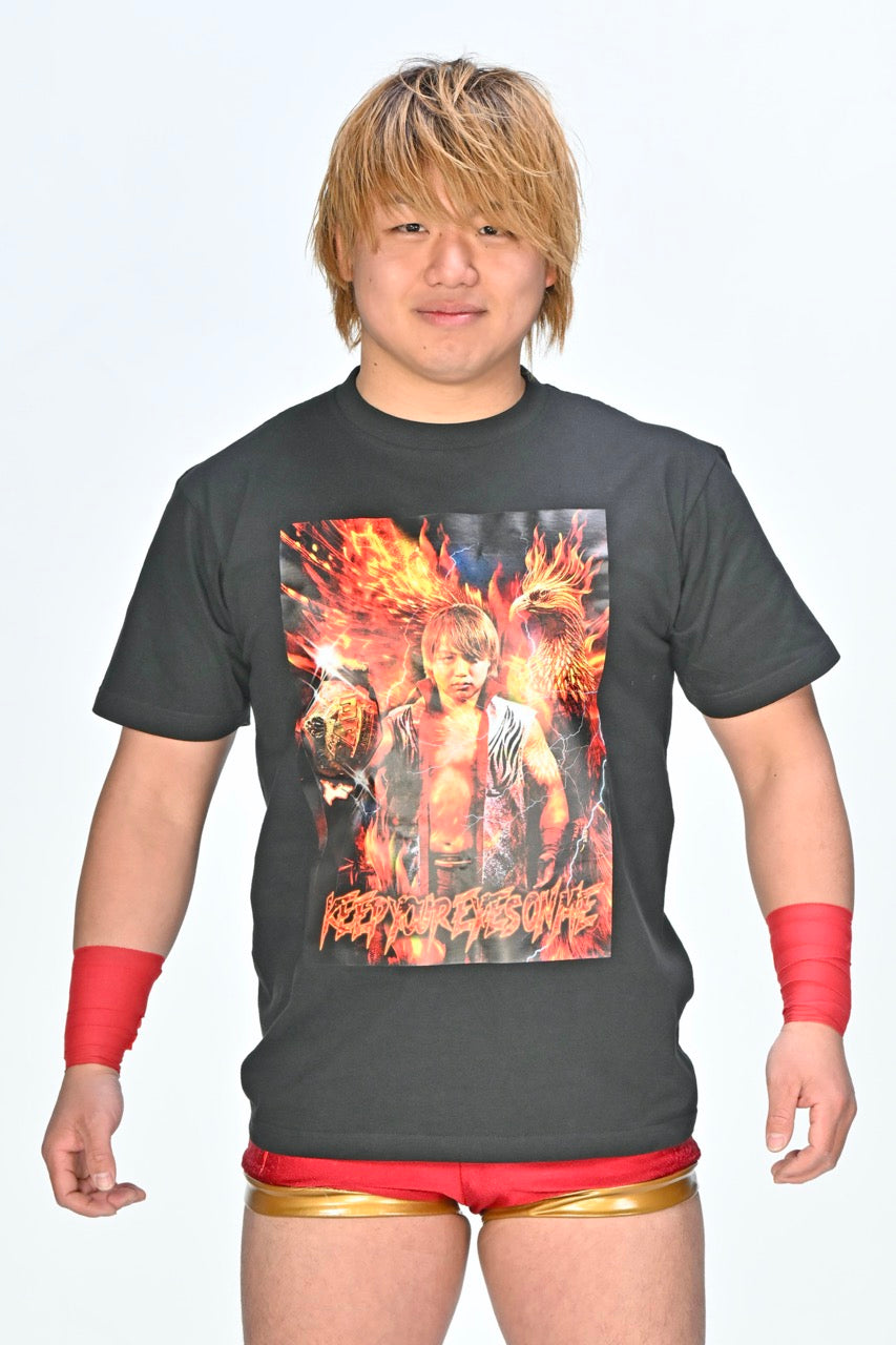 仁木琢郎　14th 2AW Openweight Champion Tシャツ