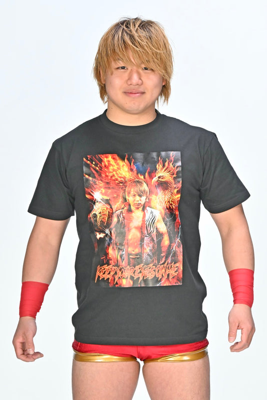 仁木琢郎　14th 2AW Openweight Champion Tシャツ