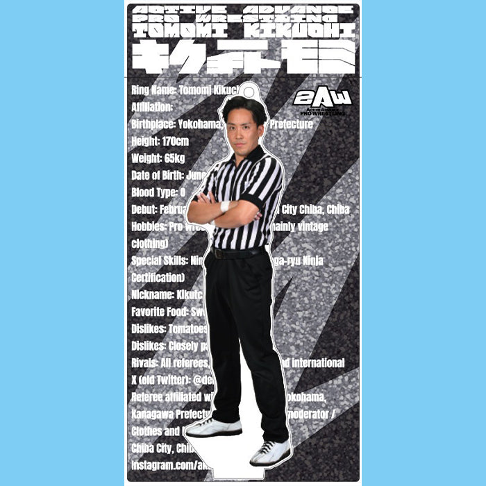 スタンドアクリルキーホルダー 菊池伴実