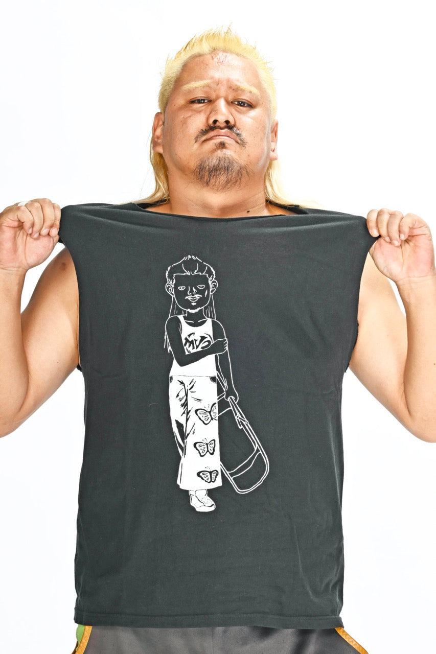 最上九　もが式Tシャツ
