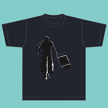 最上九　孤独なSilhouetteTシャツ