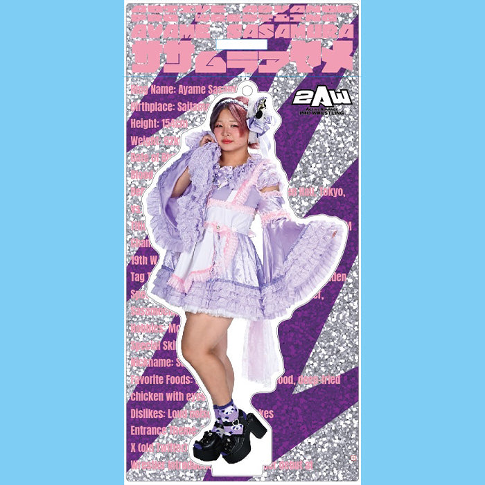 スタンドアクリルキーホルダー 笹村あやめ